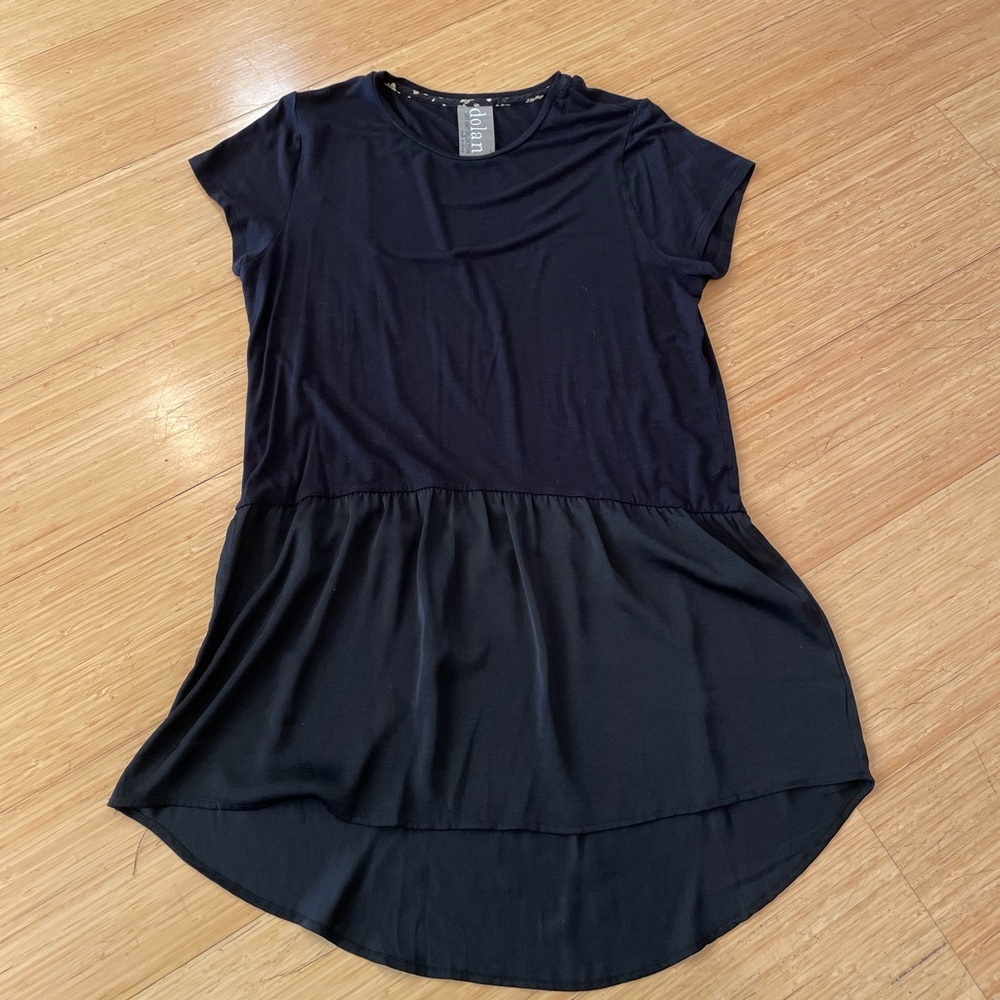 Anthropologie Left Coast Collection Black Tunic Large